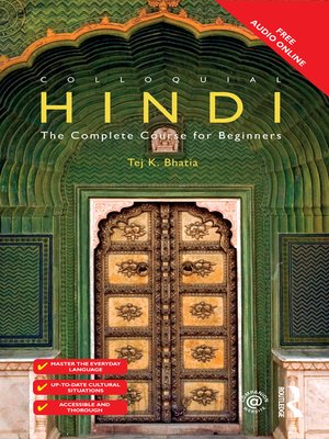 cover image of Colloquial Hindi